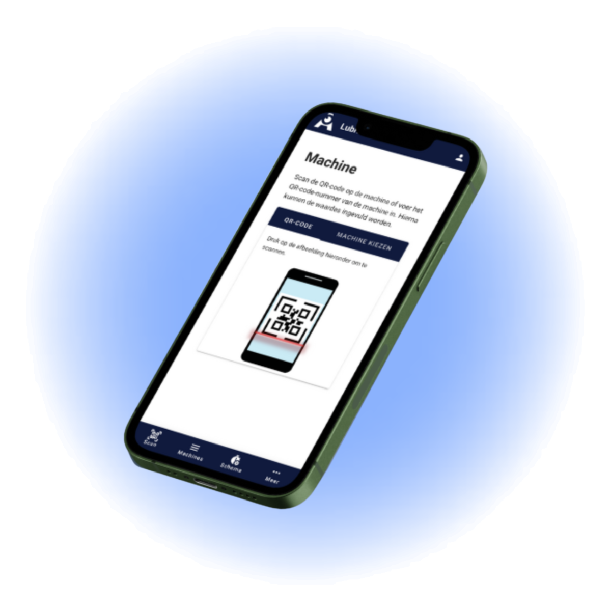 Foto met een mobiel, LubriWatch app